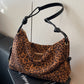 Suede Large Shoulder Bag