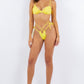 TRIANGULAR TWO PIECE  ADJUSTABLE BIKINI SEXY BOTTO