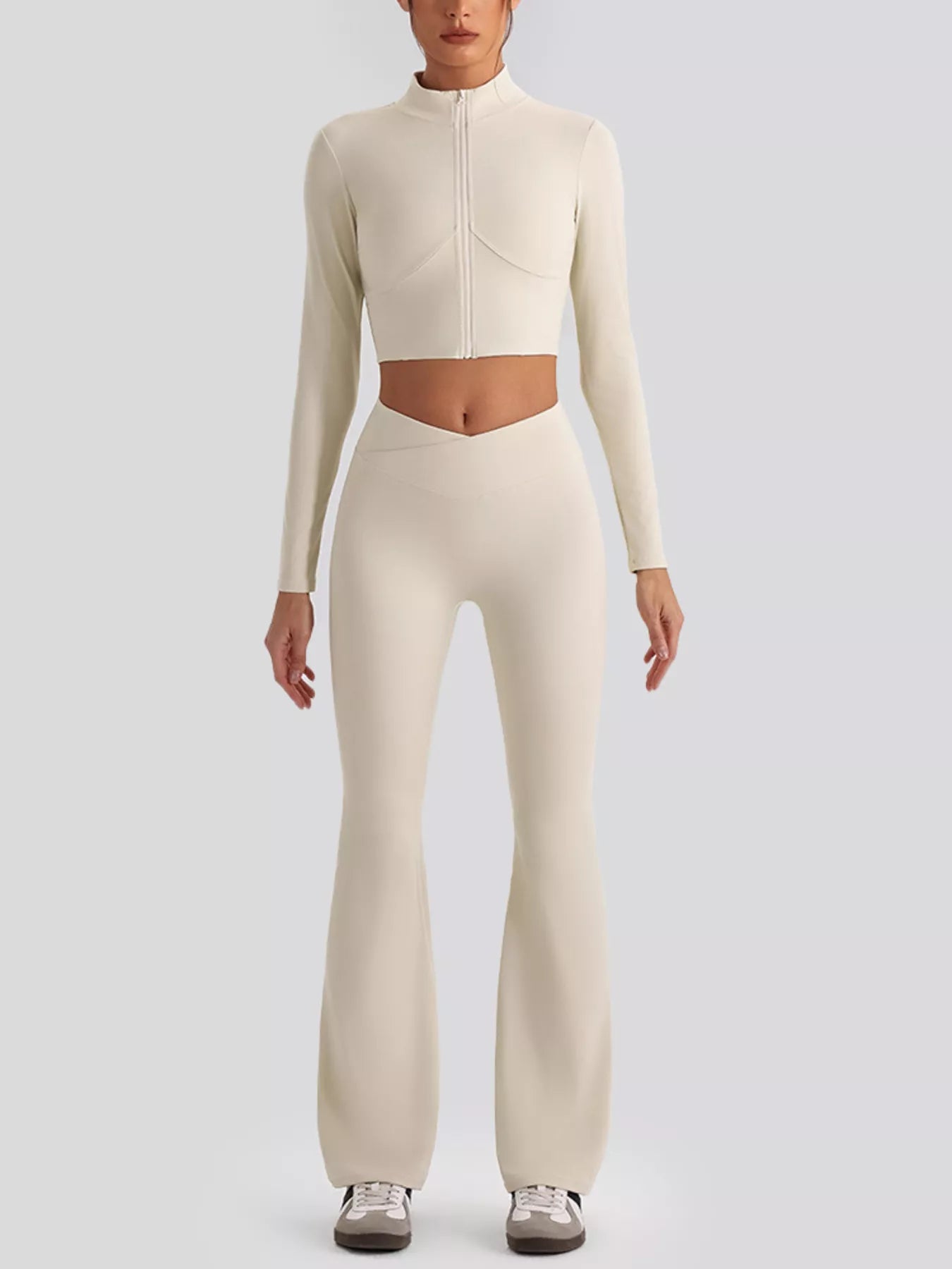 The Cleo Criss-Cross V-Neck Tank & Legging Set