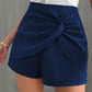 FAM-FAM Twisted High Waist Shorts