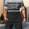 The Malibu Stripe Hoodie Set