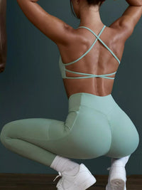 The Cleo Cross-Back Cami & Legging Set