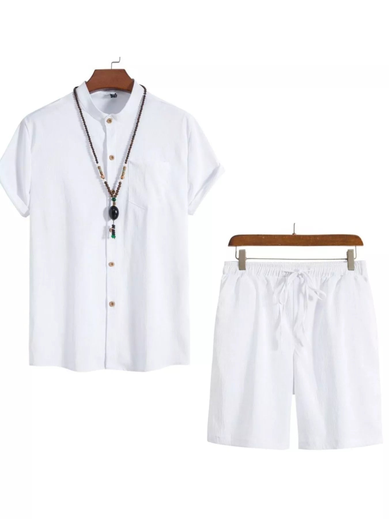 The Sedona Shirt & Shorts Set – plus size shirt and shorts set, view 2