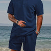 The Marbella Knit Polo Set