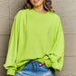 Full Size Round Neck Long Sleeve Sweatshirt