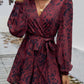 Devine Tied Surplice Long Sleeve Romper