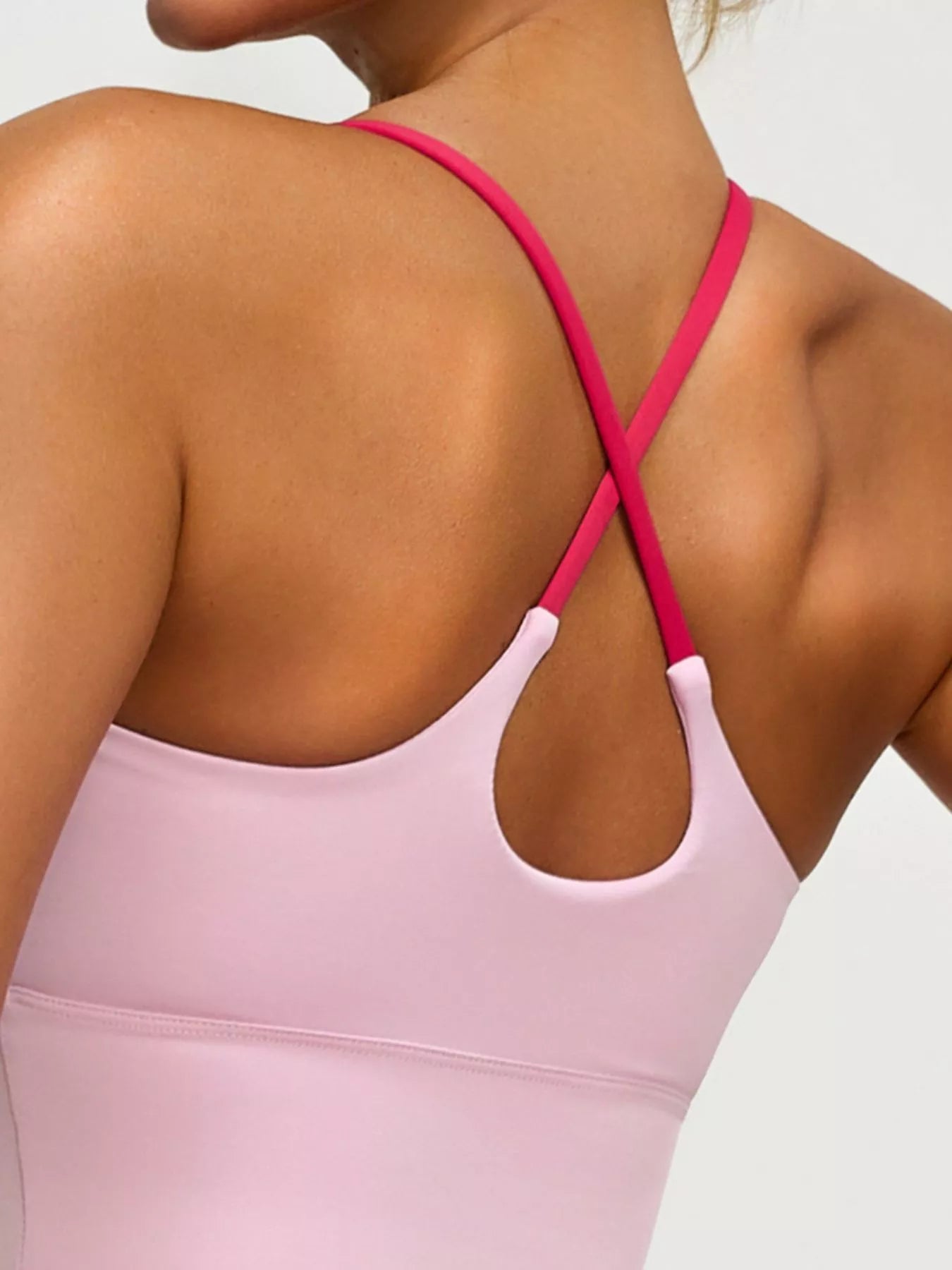 The Greta Criss-Cross Back Sports Bra