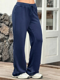 The Avery Drawstring Wide-Leg Pant