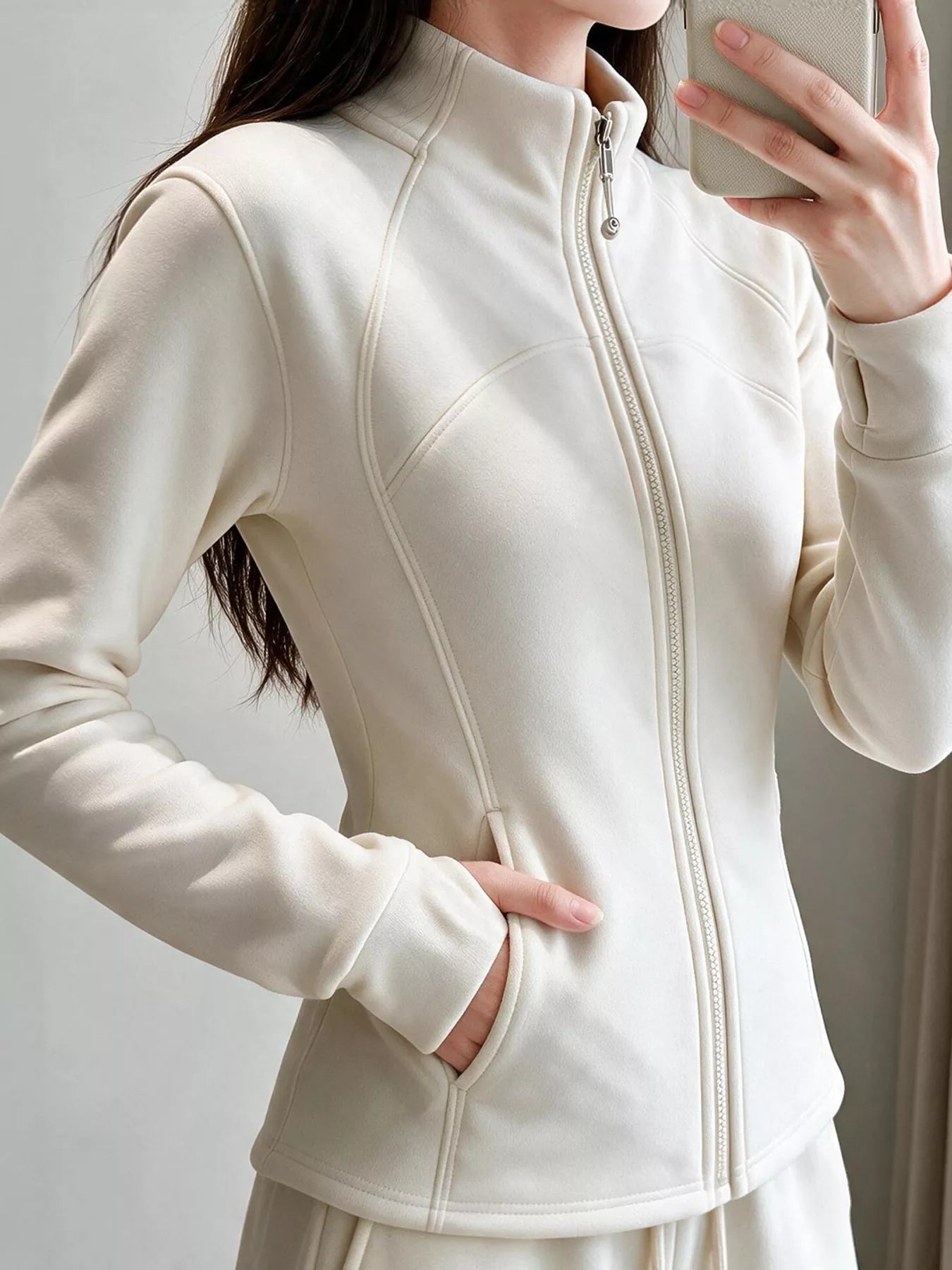 The Tempo Thermal Zip Jacket