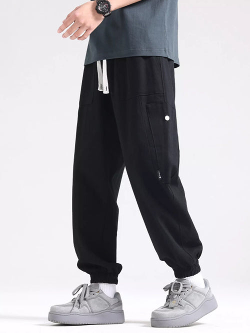 Men's Plus Size Casual Loose Fit Cargo Pants