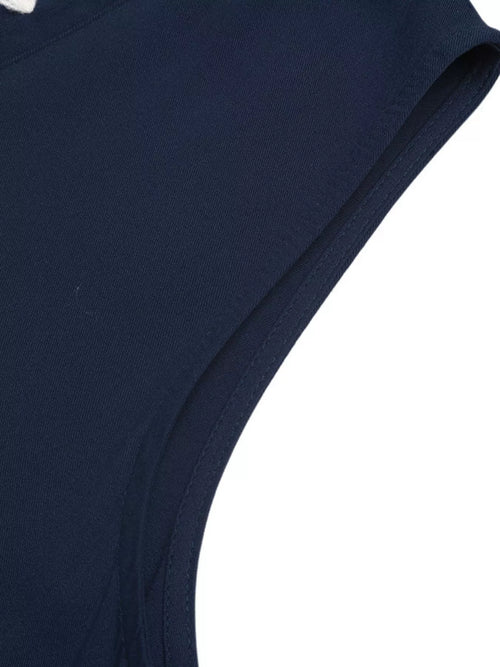 Sleeveless Tiered Ruffle Hem Casual Dress