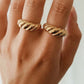 Gold Twisted Ring