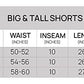 Real Essentials Men’s Big and Tall Mesh Active Quick Dry Fit Active Athletic Gym Shorts, Pack of 3