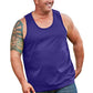 KingSize Men's Big & Tall Heavyweight Cotton Tank - Black