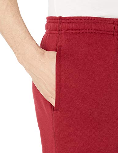 Amazon Essentials Men's Fleece Sweatpants (Available in Big & Tall), Red