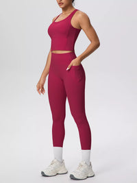 The Lucia Scoop Tank & Legging Set