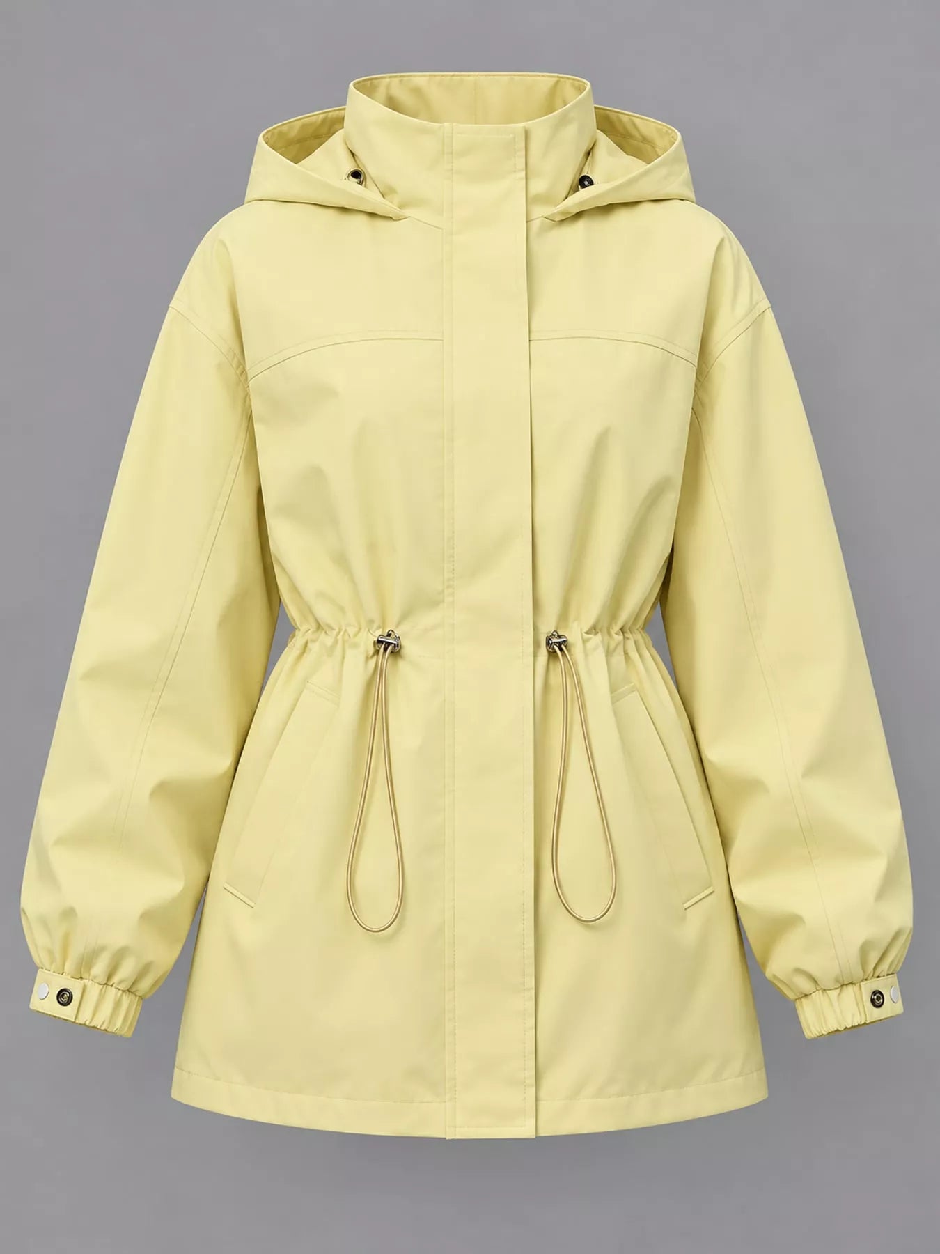The Breeze Hooded Drawstring Windbreaker