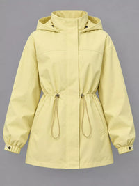 The Breeze Hooded Drawstring Windbreaker