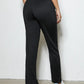 IZURIA Front Slit Elastic Waist Pants