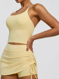 The Greta Criss-Cross Back Sports Bra