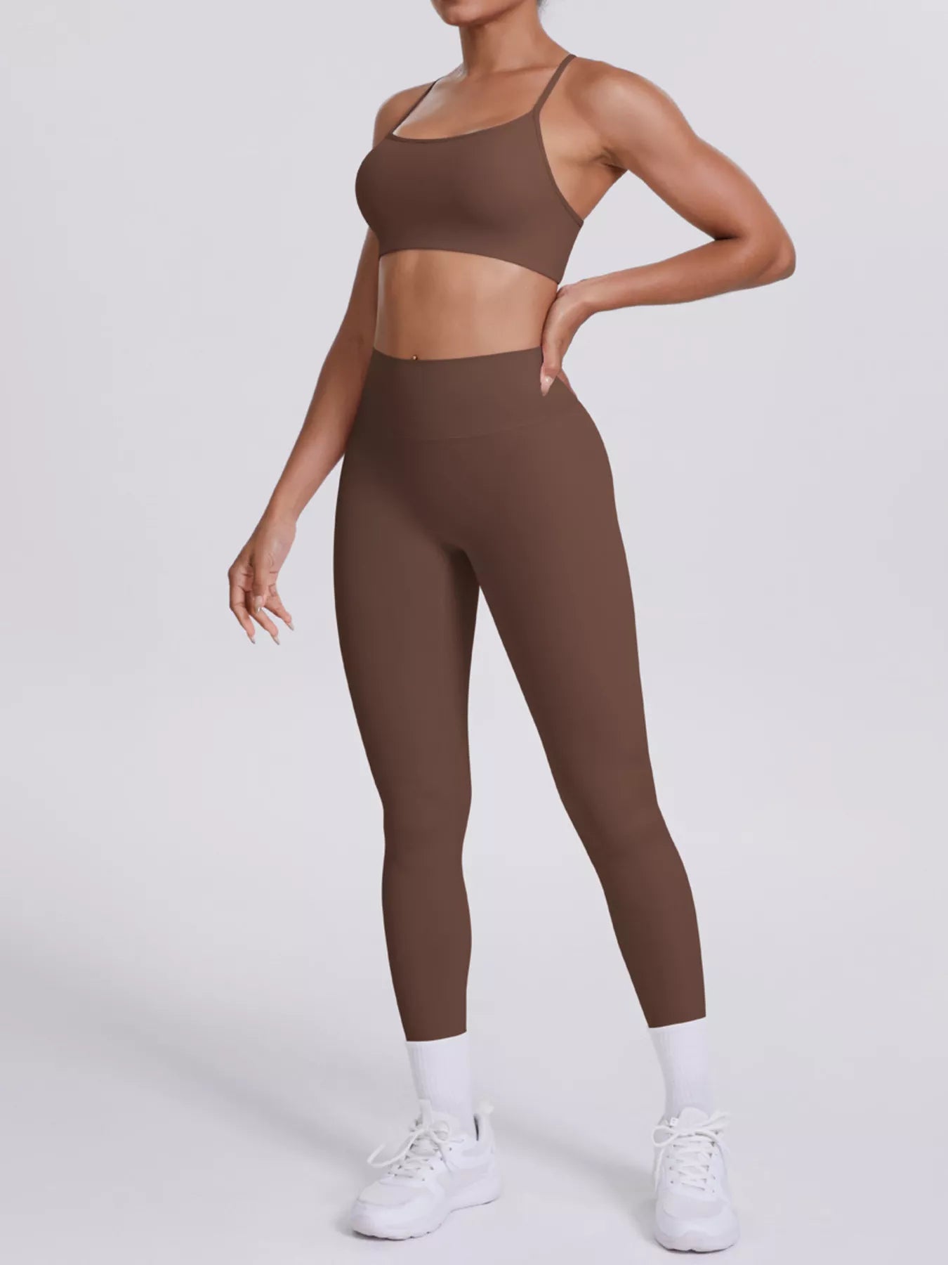 The Lucia Criss-Cross Cami & Legging Set