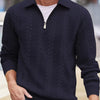The Lowell Cable Jacquard Quarter-Zip
