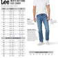 Lee Men's Big & Tall Legendary Relaxed Straight Jean, Lieutenant