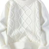 The Callum Cable-Knit Crew Sweater