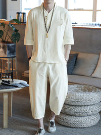The Cortez 3/4 Sleeve Set – 3/4 sleeve top and pants set, view 5