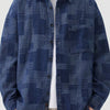Men's Plus Size Casual Button Up Shirt