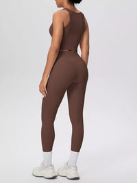 The Lucia Scoop Tank & Legging Set