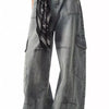 Men's Full Size Loose Fit Cargo Jeans Plus Size