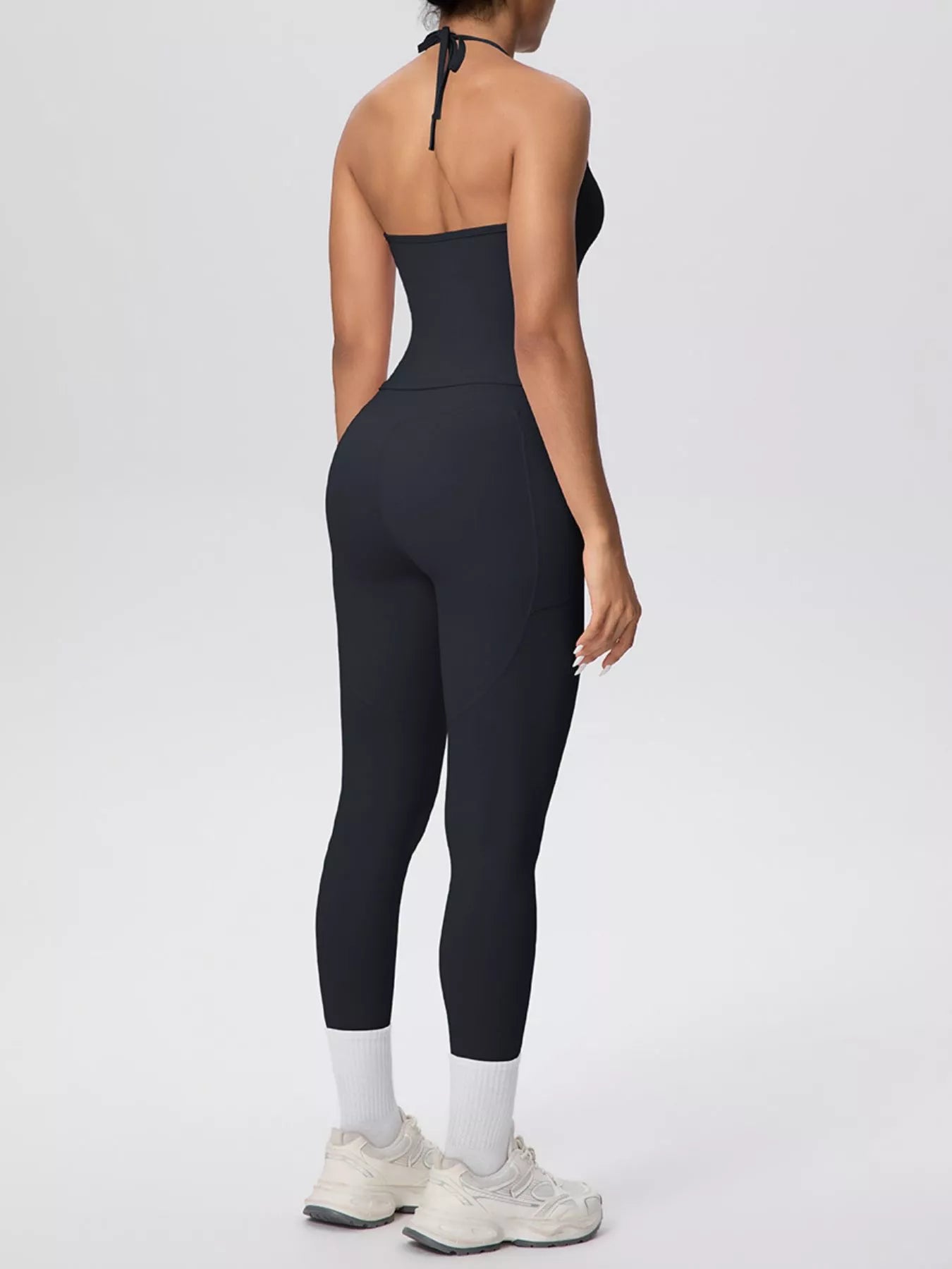 The Lucia Soft Halter Cami & Legging Set