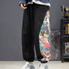 Men's Plus Size Printed Side Panel Joggers