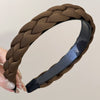 Polyester Braided Wide Headband