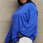 Full Size Round Neck Long Sleeve Sweatshirt