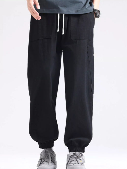 Men's Plus Size Casual Loose Fit Cargo Pants