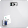 Greater Goods Digital AccuCheck Bathroom Scale for Body Weight, Capacity up to 400 lbs, Batteries Included, Ash Grey