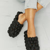 NOOK JOI Laid Back Bubble Slides in Black