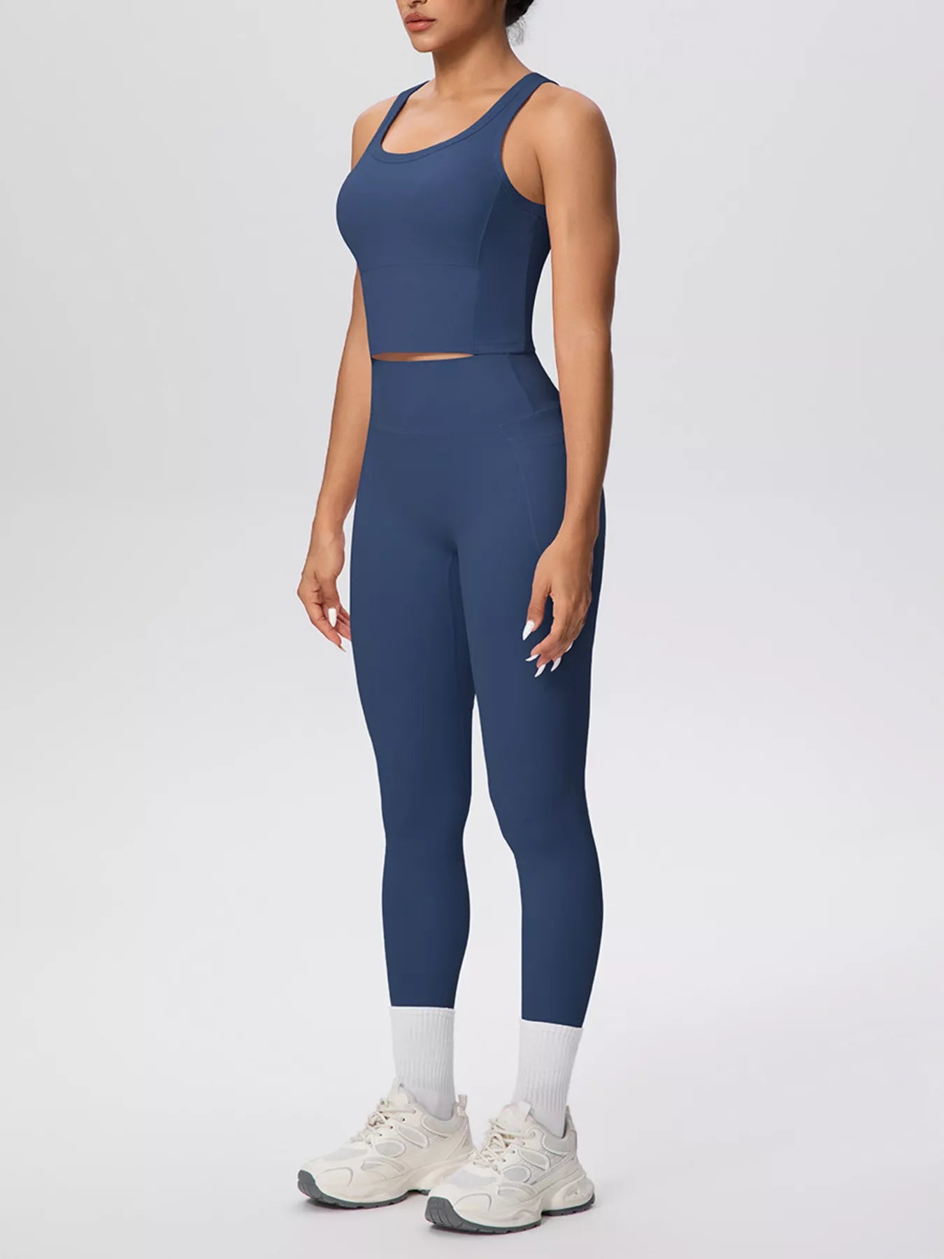 The Lucia Scoop Tank & Legging Set