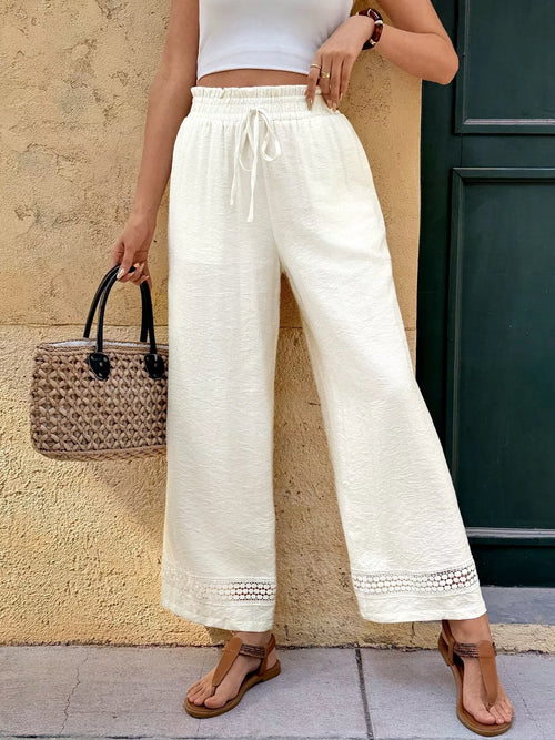 Wide Leg Pants with Pockets
