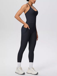 The Lucia Soft Halter Cami & Legging Set