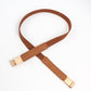 PU Elastic Skinny Belt