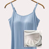 Full Size Adjustable Strap Modal Cami with Bra