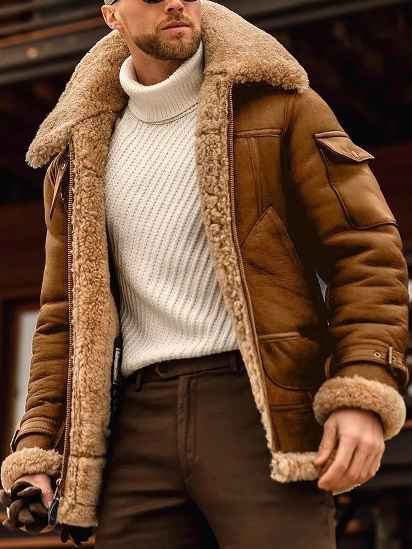 The Mercer Plush-Lined Zip Jacket