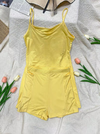 The Poppy Scoop Cami & Short Set