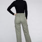 Everyday Wear Elastic-Waist Cargo Pants