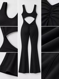 The Eden Seamless Flare Jumpsuit