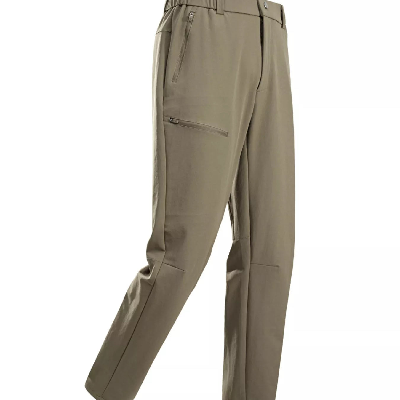 Men's Plus Size Loose Fit Pants in lightweight, moisture-wicking material with pockets.