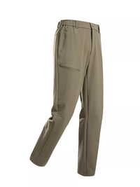 Men's Plus Size Loose Fit Pants in lightweight, moisture-wicking material with pockets.